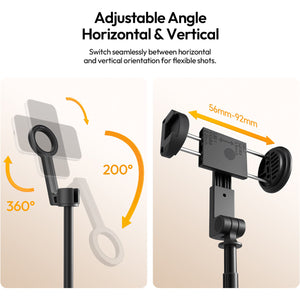 Ulanzi SK27 Portable Selfie Stick Plus with Phone Holder (1.54m)