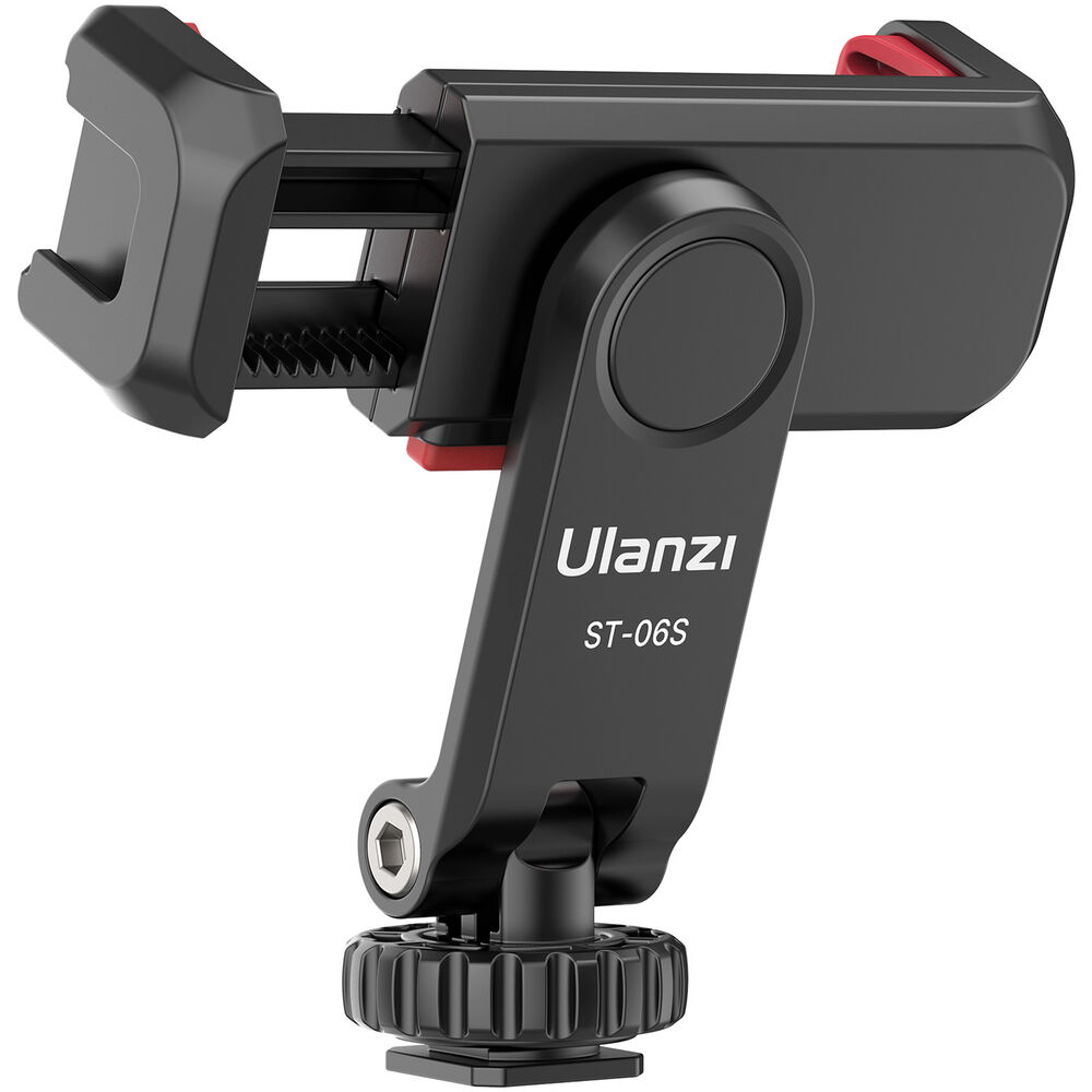 Ulanzi ST-06S Hot Shoe Phone Clamp Black
