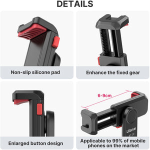 Ulanzi ST-06S Hot Shoe Phone Clamp Black