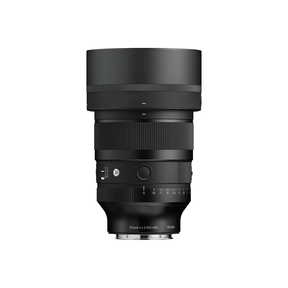 Sigma 85mm F1.2 DG Art lens view 1