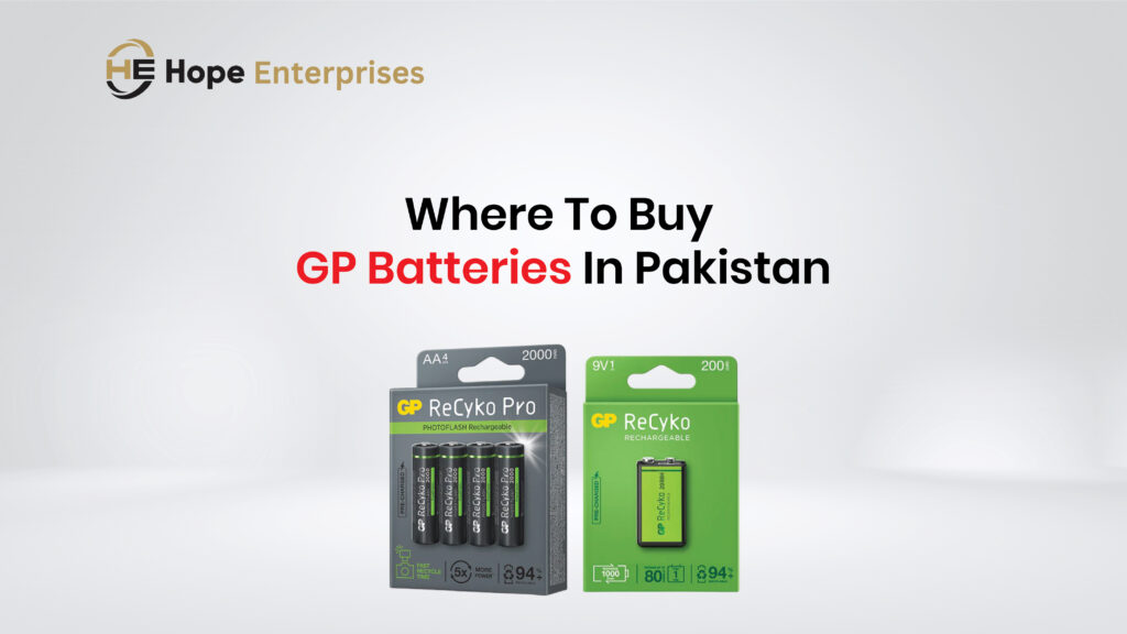 Gp batteries in Pakistan