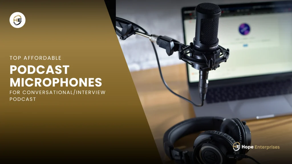 Affordable podcast equipment