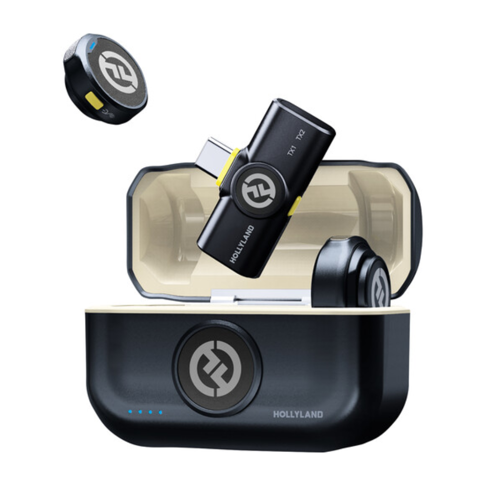 Hollyland LARK M2 Duo with USB-C Plug (Shine Charcoal)
