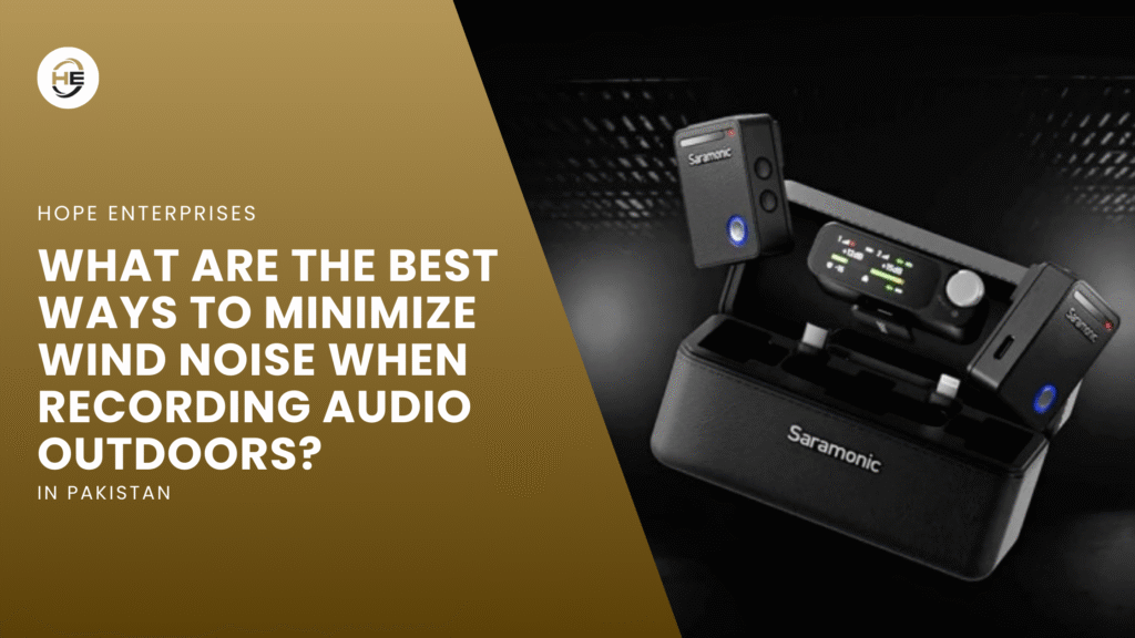 Noise Cancellation When Recording Audio Outdoors