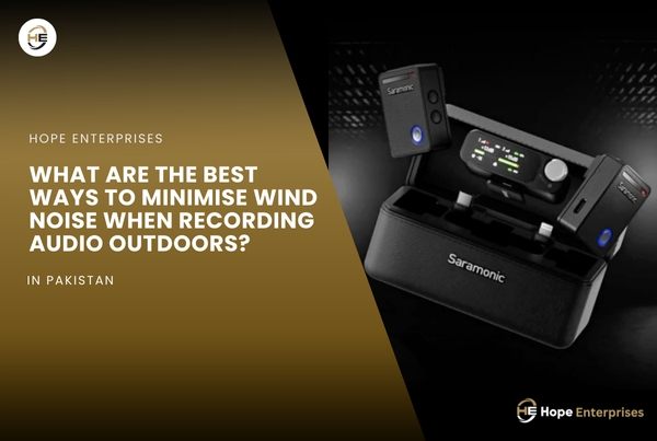 Noise Cancellation When Recording Audio Outdoors