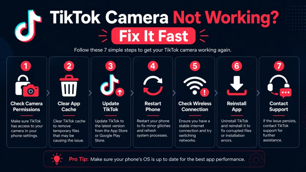 How to fix Tik Tok Camera Not Working
