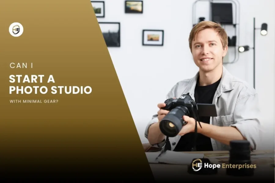 Can I Start a Photo Studio With Minimal Gear by hope enterprises