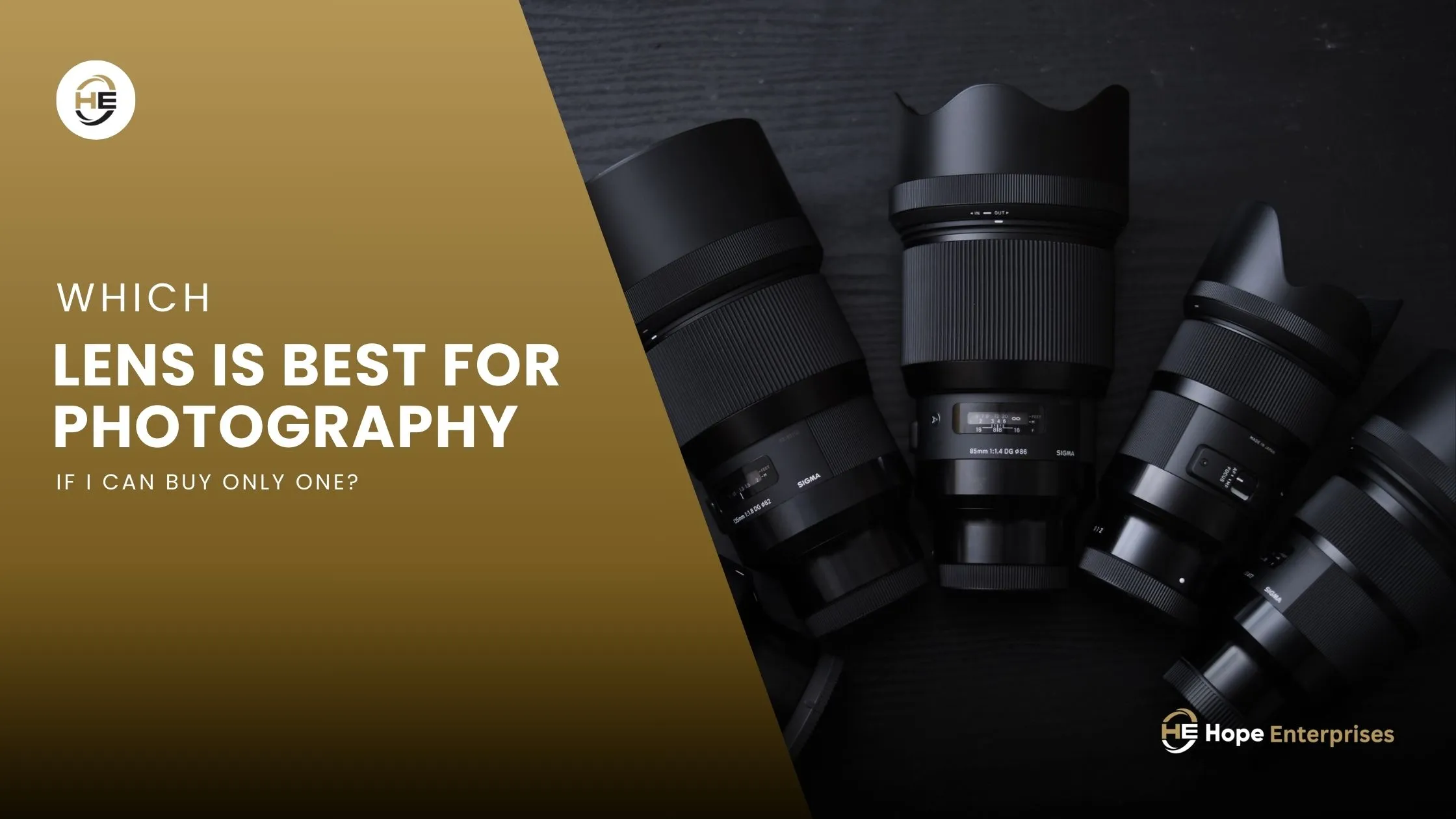 Which Lens Is Best for Photography If I Can Buy Only One? by hope enterprises final best camera lens for you