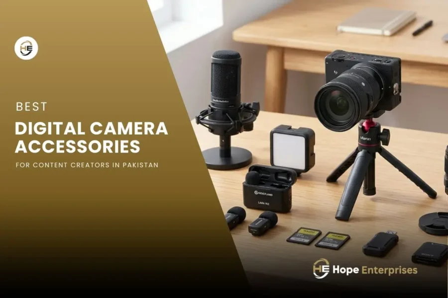 Best Digital Camera Accessories and camera gear for Content Creators in Pakistan - Hope Enterprises