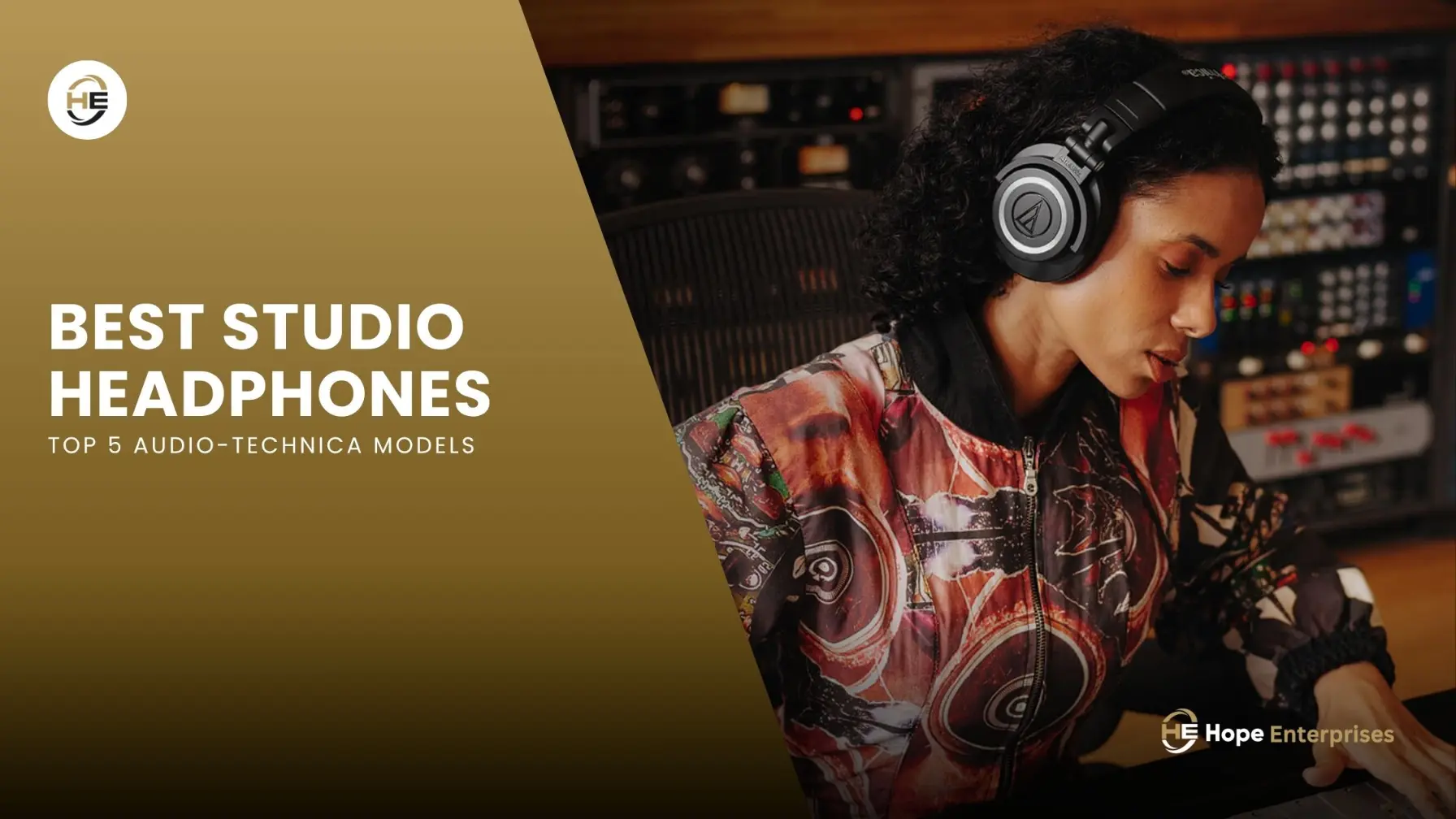 Best studio headphones in Pakistan Audio-Technica M-Series for mixing, recording, and professional monitoring