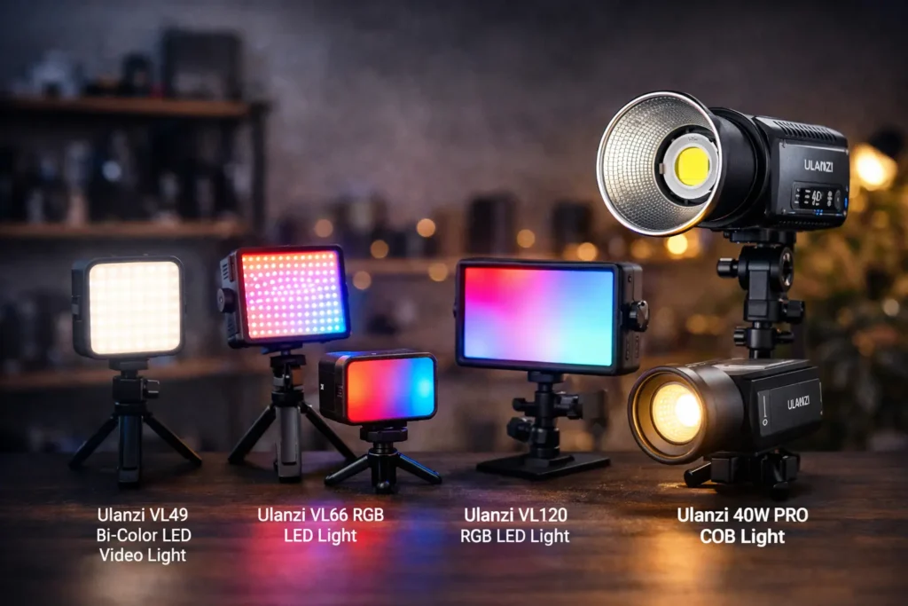 Best Value-for-Money Ulanzi Lights for Beginners