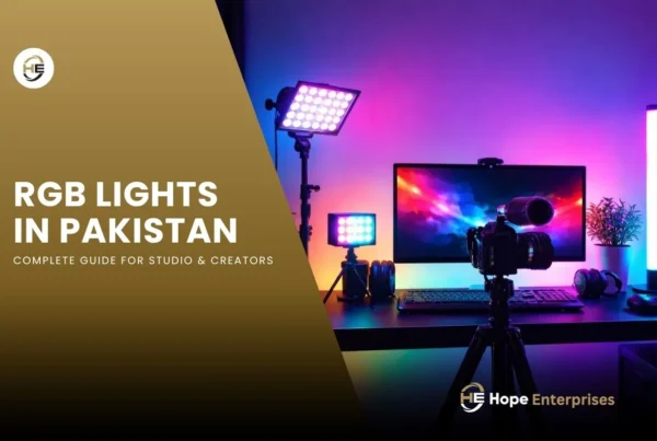 RGB Lights in Pakistan – Complete Guide for Studio & Creators for photography - Hope enterprises