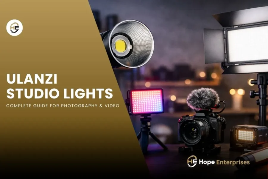 Ulanzi Studio Lights in Pakistan – Complete Guide for Photography & Video - Hope enterprises