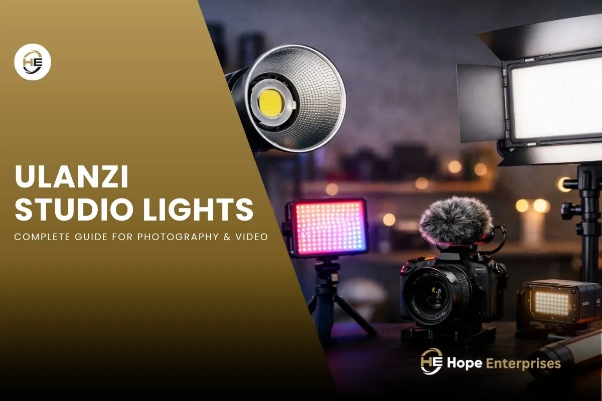 Ulanzi Studio Lights in Pakistan – Complete Guide for Photography & Video - Hope enterprises
