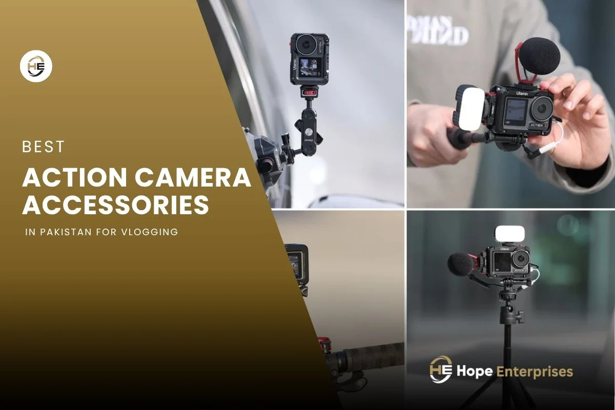 Best Action Camera Accessories in Pakistan for Vlogging - Hope Enterprises