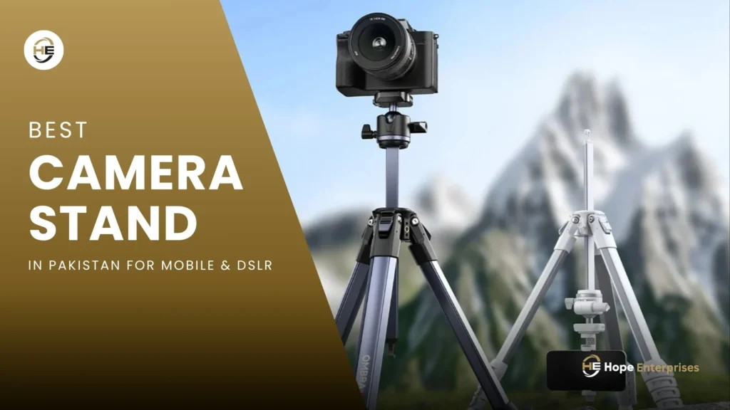 Best camera stand in Pakistan – Ulanzi tripod for mobile and DSLR shooting