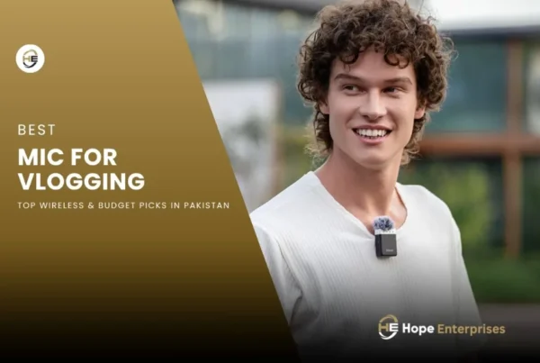 Best Mic for Vlogging in Pakistan Top Wireless & Budget Picks - Hope Enterprises