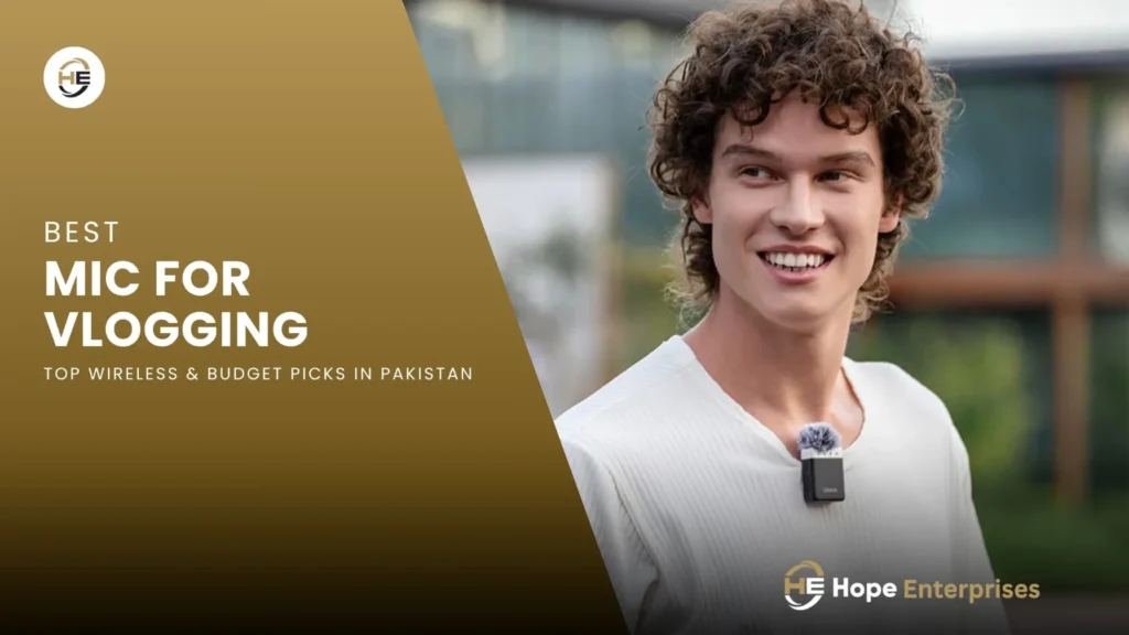 Best Mic for Vlogging in Pakistan— Top Wireless and Lavalier Microphones - Hope Enterprises