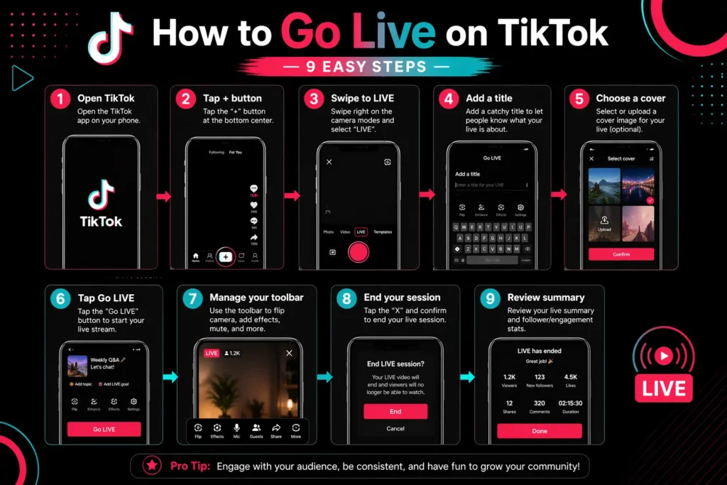 How to Go Live on TikTok