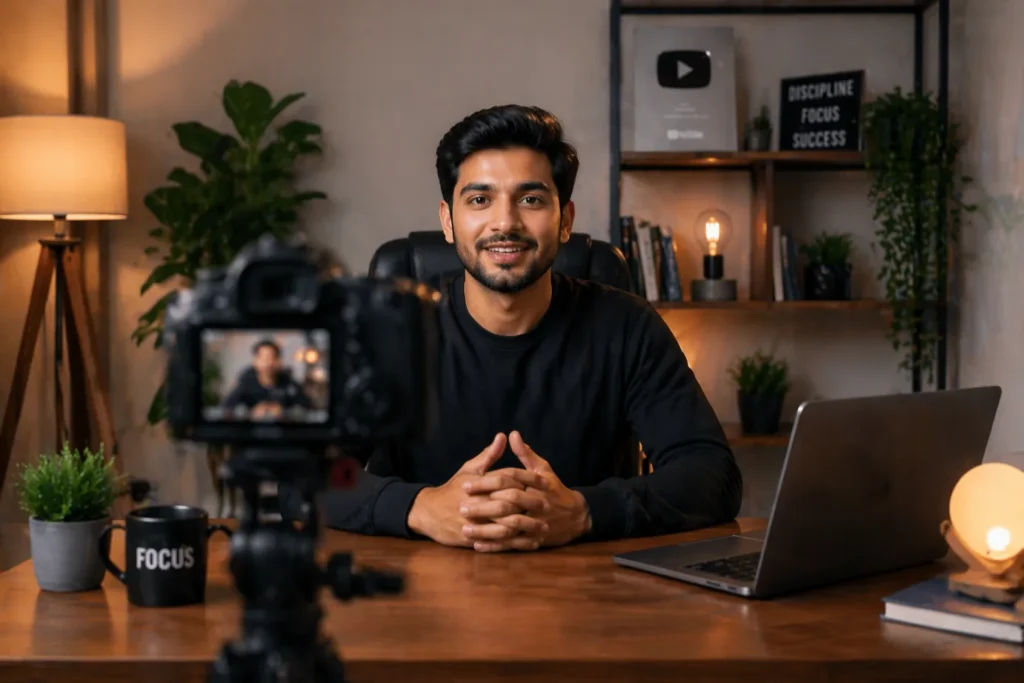 Camera Set Up for YouTube Videos and reels at Home