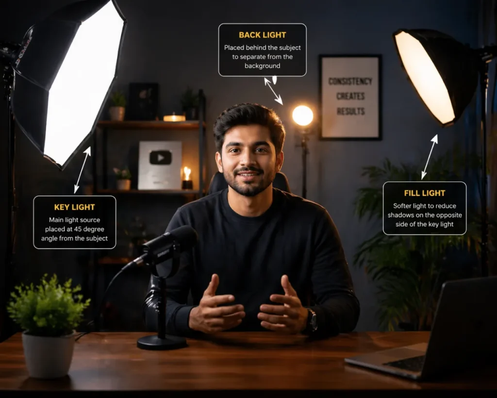 Lighting Setup for YouTube Videos